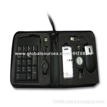 Tool Kits with Mini 4-port USB Hub, RJ45 to RJ45 Cable and USB Numeric KeypadNew